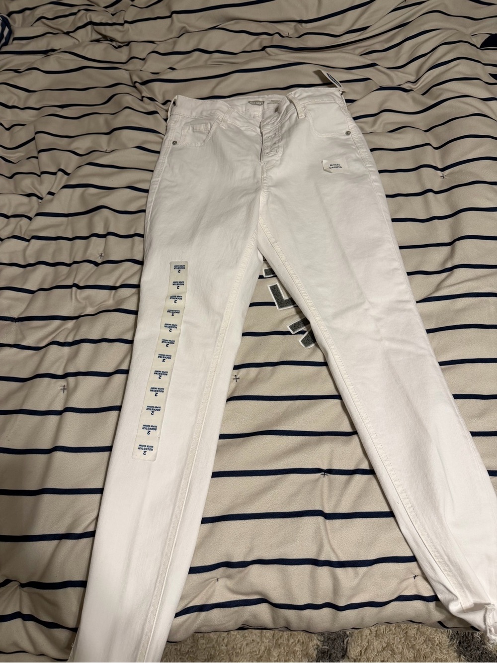 Old Navy White Women's Skinny Jeans